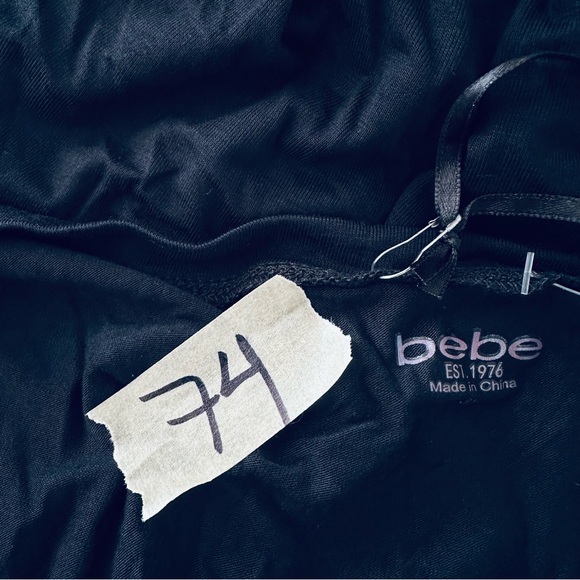 -bebe  blouse black size 3X new - Picture 9 of 9